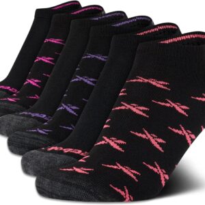 Reebok Frauensportsocken – Leistung niedrig geschnittene Socken (Packung von 6)
