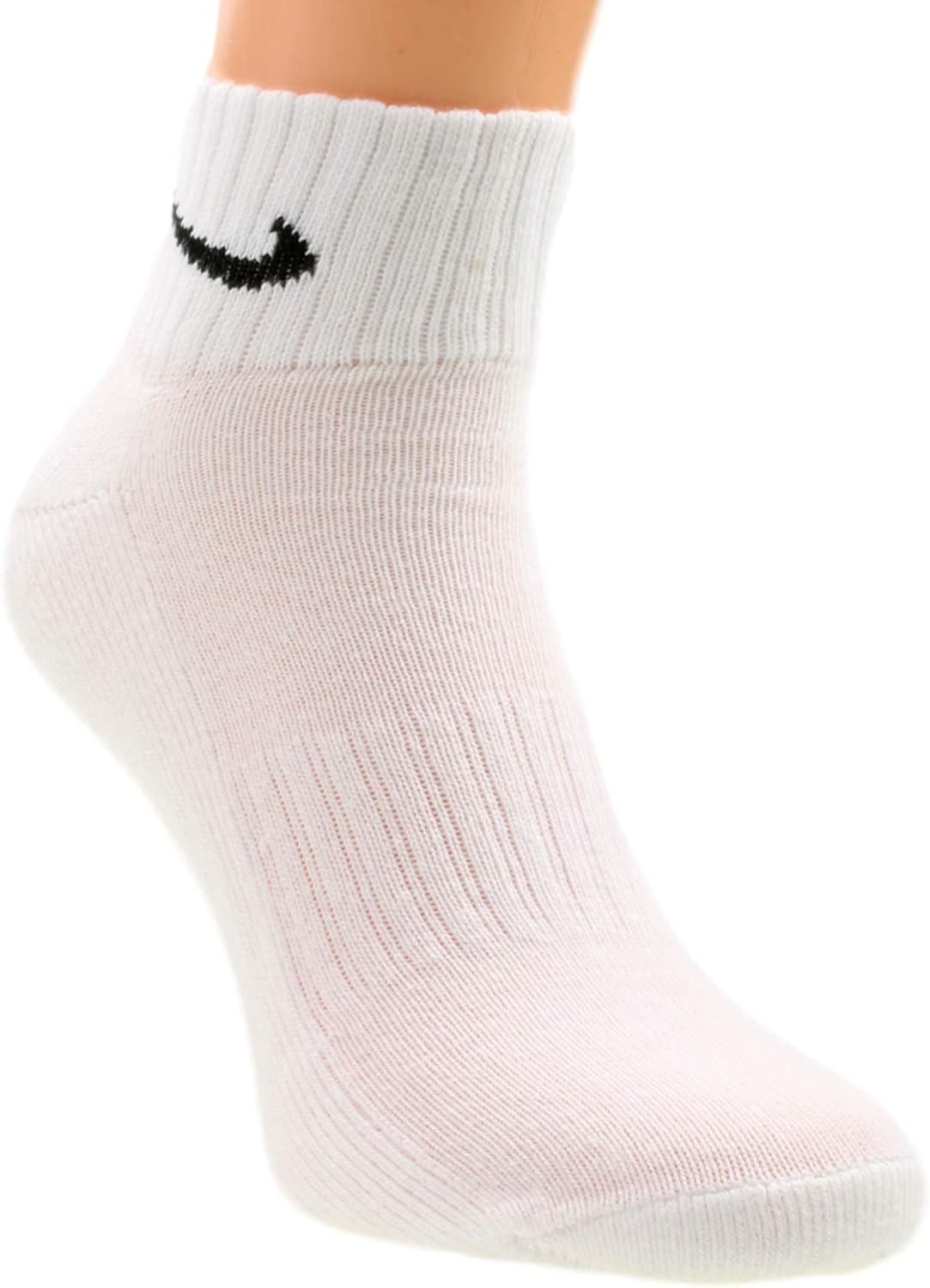 Nike SX7677 Unisex Sportsocken, weiß, schwarz, kurze Socken, Größe 34, 36, 38, 40, 42, 44, 46, 48, 50, Economy Set Set – Bild 5