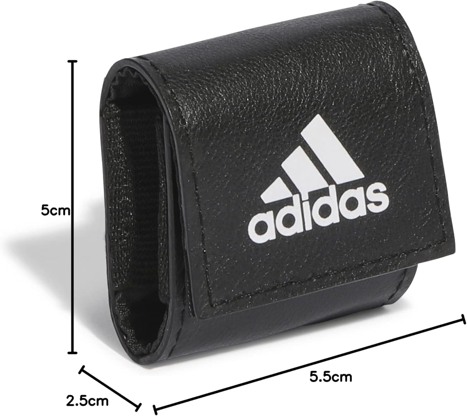 adidas Essentials winziger Ohrhörerbeutel, Schwarz/Weiß, eine Größe – Bild 7