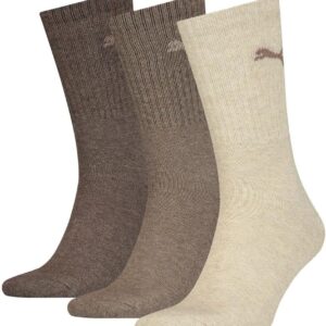 Puma Unisex Sportsocken, Packung von 3, 35-38, Weiß