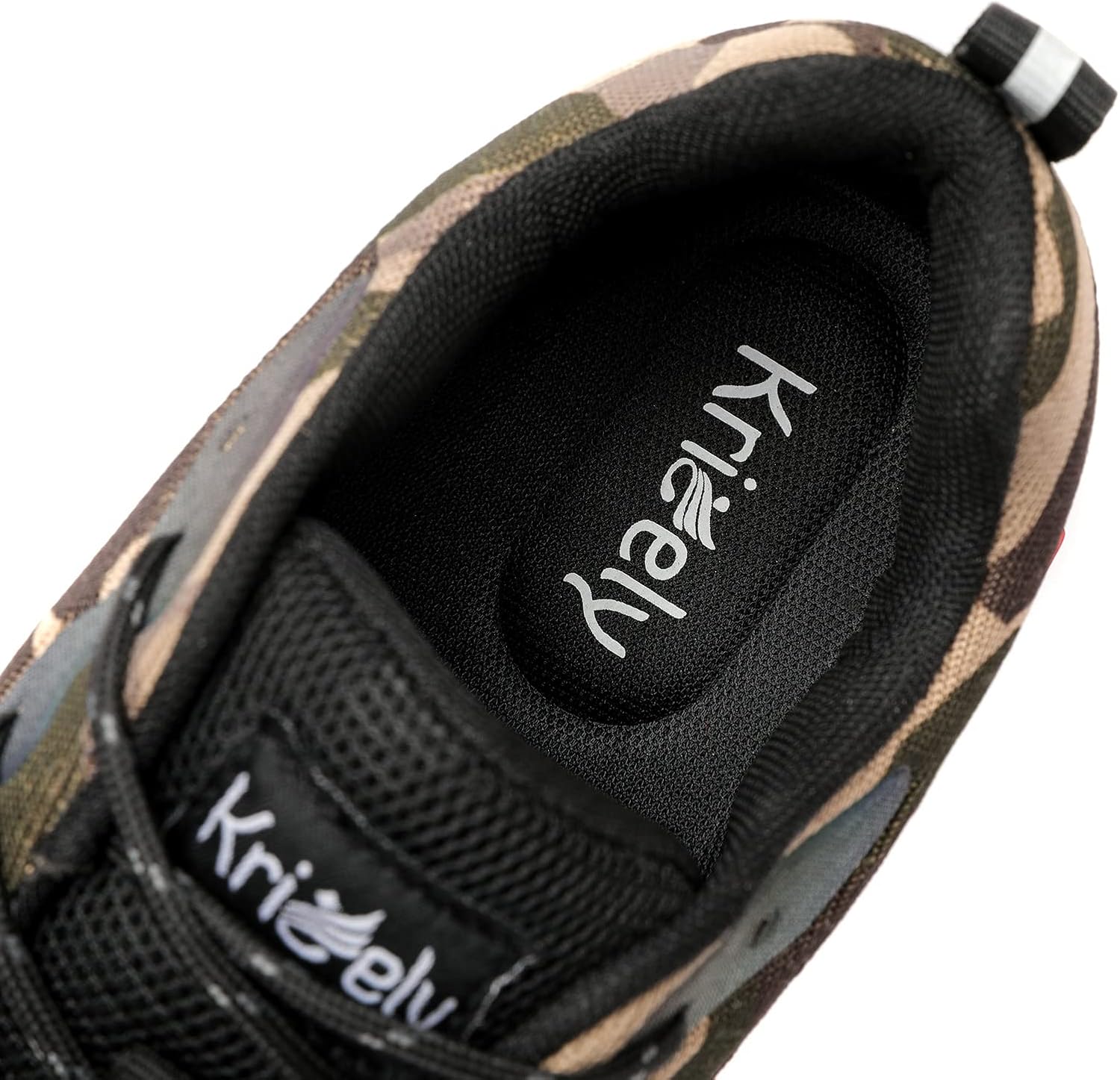 Kricely Herren-Trail-Laufschuhe, leichte, atmungsaktive Wanderstiefel, nicht rutschende Laufschuhe, Fitness im Freien und Straßenlaufschuhe – Bild 7
