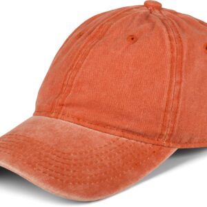StyleBreaker 04023054 Unisex 6-Panel-Vintage-Kappe, einfach gewaschener Look, Baseballkappe, Metallschnalle, einstellbar