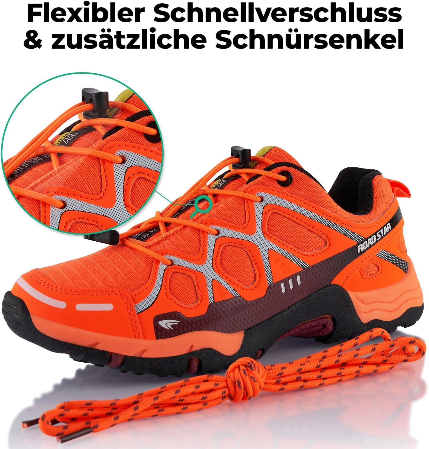Footwear® Frauen / Herren -Wanderschuhe, atmungsaktive Trekkingschuhe – Bild 4