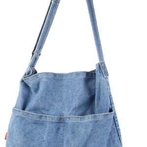 Lhhmz Denim Hobo Taschen für Frauen Retro Jeans Umhängetasche Freizeit Jeans Tasche Handtaschen Umhängetasche für Frauen, hellblau, Retro