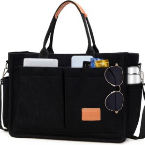 Keyck Damen -Cord -Umhängetasche, mittelgroße Einkaufstasche mit Reißverschluss, Kordentasche, Damen -Crossbody -Tasche, Einkaufsbeutel, Handtasche, Umhängetaschen für Arbeit, Büro, Reisen, Einkaufen, Schule, Schule