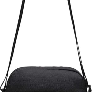 Nike Unisex ‚NK Heritage Smit – Labeltasche, Schwarz/Orange -Feuer, eine Größe