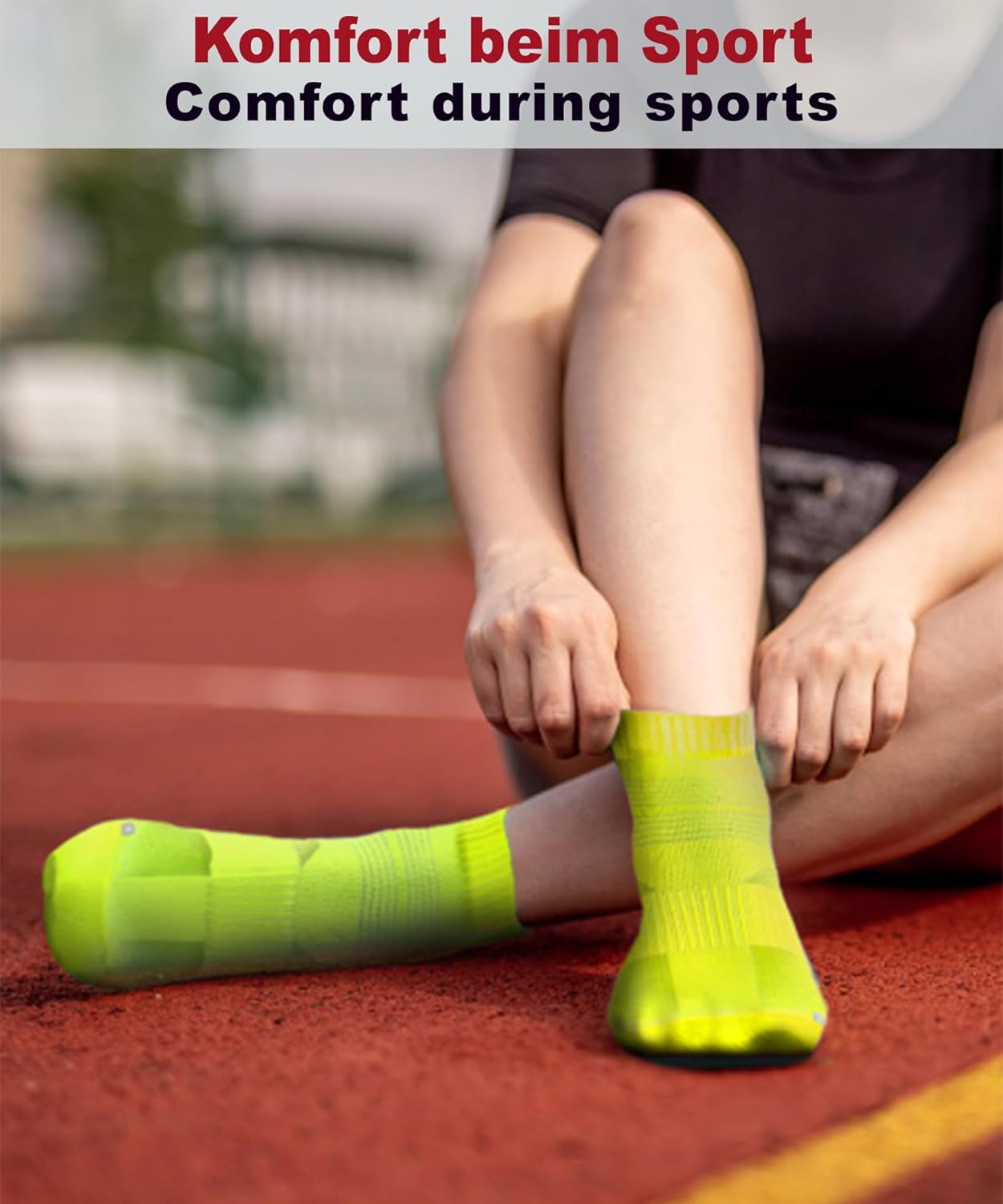 Sesto Senso 4 oder 8 Paar Sportsocken laufen Socken Viertel Männer Frauen Frauen – Bild 2