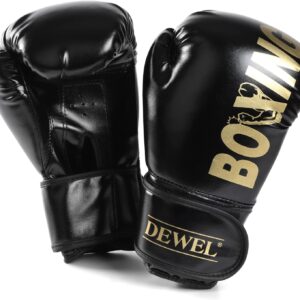 Dewel-Kinder-Boxhandschuhe 8 Unzen für Kinder ab 10 bis 16 Jahren | MMA -Boxhandschuhe für Kampfkünste, MMA, Sparring, Muay Thai, Boxhandschuhe Männer und Frauen