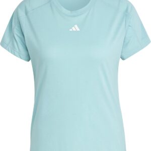adidas Frauen aeroready train Essentials Minimal Branding Crew Hals T-Shirt Kurzarm T-Shirt (Packung von 1)