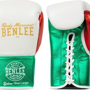 Benlee Typhoon Wettbewerb Boxhandschuhe schwarz / rot