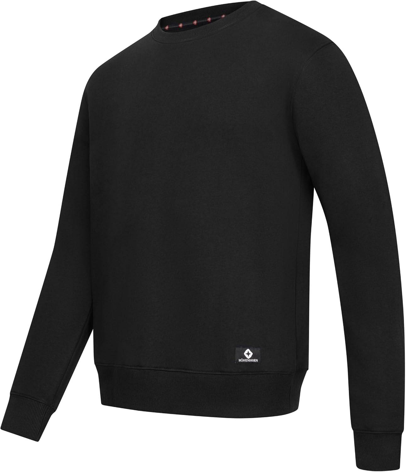 Hölhenhorn Wallster Herren -Sweatshirt mit Crew Neck Pullover Baumwolle – Bild 2