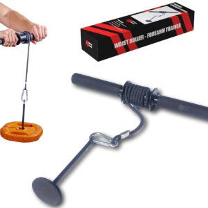 Muscleforge® -Unterarm Trainer, Handgelenkswalze, Trainingsgerät für Unterarme, Handgelenksrollenvorrichtung, Unterarm Trainer