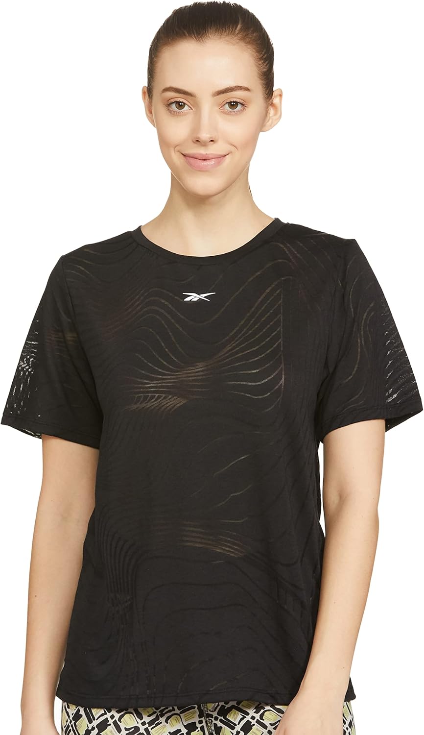 Reebok Damen Ts Burnout Tee T-Shirt