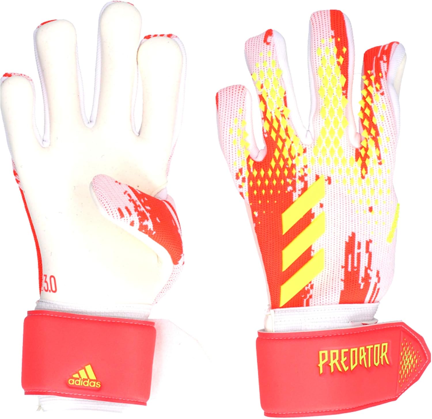 Adidas Predator League Torhüterhandschuhe White/Pop 8