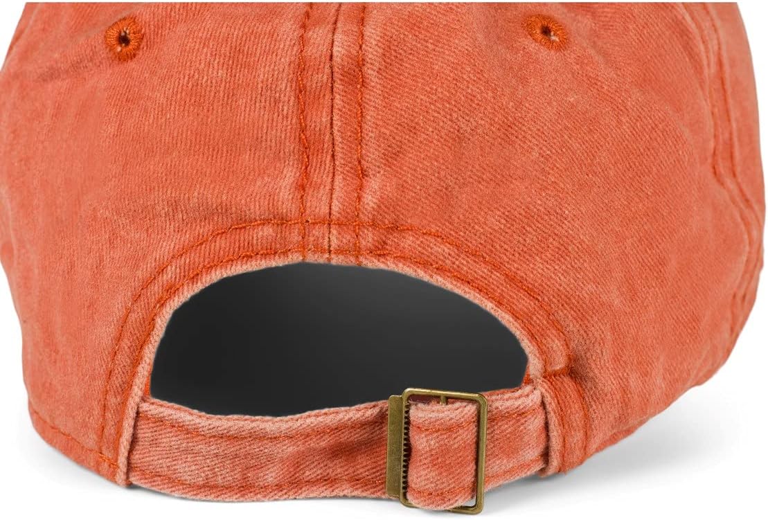 StyleBreaker 04023054 Unisex 6-Panel-Vintage-Kappe, einfach gewaschener Look, Baseballkappe, Metallschnalle, einstellbar – Bild 3