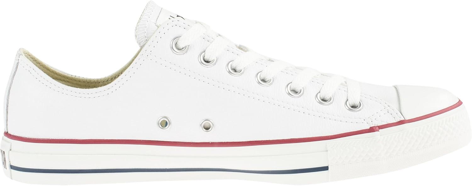 Converse Chuck Taylor All Star Leder Low Top Herren -Trainer weiß – Bild 4
