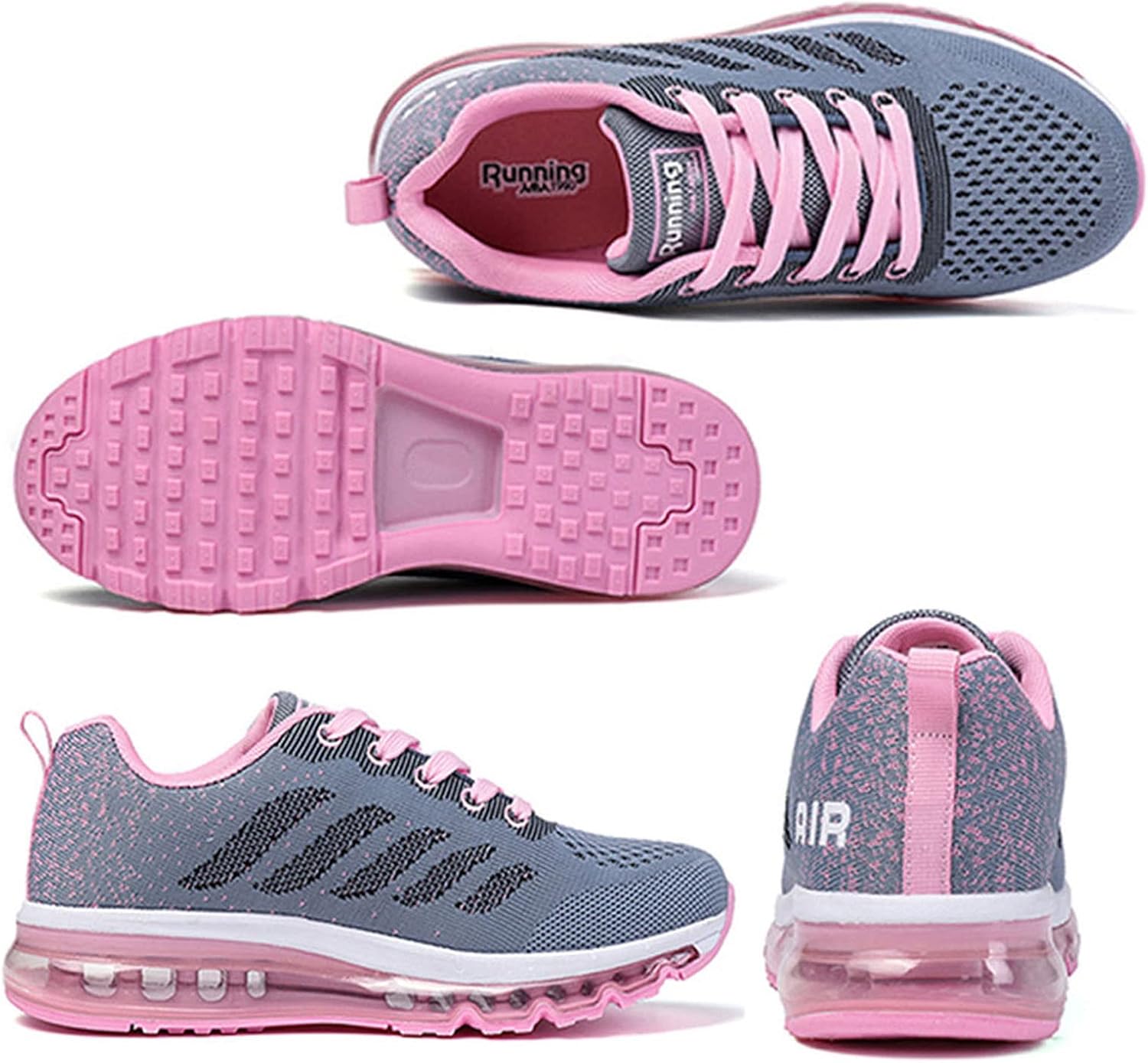 Sumateng Trainer Damen Luftsportschuhe nicht rutsch atmungsaktive Laufschuhe Luftkissen Trainer Leichte Schuhe Sportschuhe Herren-Trainer Herren Trainer – Bild 2