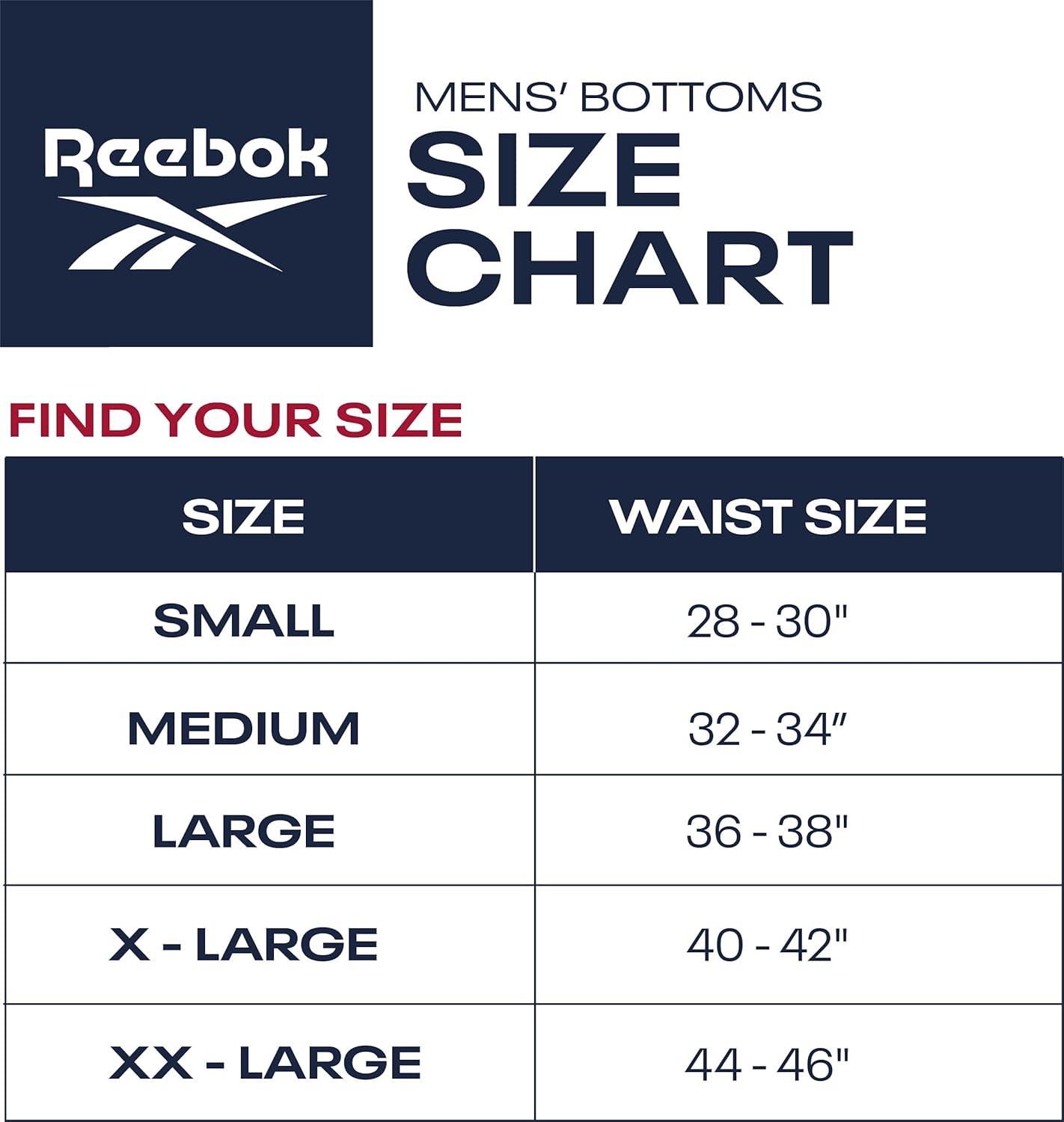 Reebok Mens Jogging Bottoms - Leichtes klassisches Fit Open Bottom (S -XL) – Bild 7