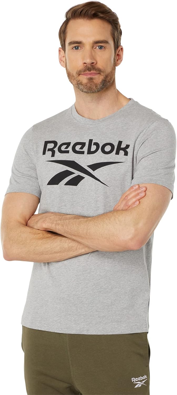 Reebok Männer-Identität Big Logo Tee T-Shirt