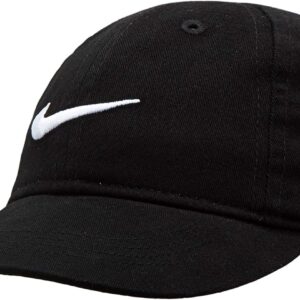 Nike Little Boys Anthrazit gestickt Swoosh Cap (schwarz)