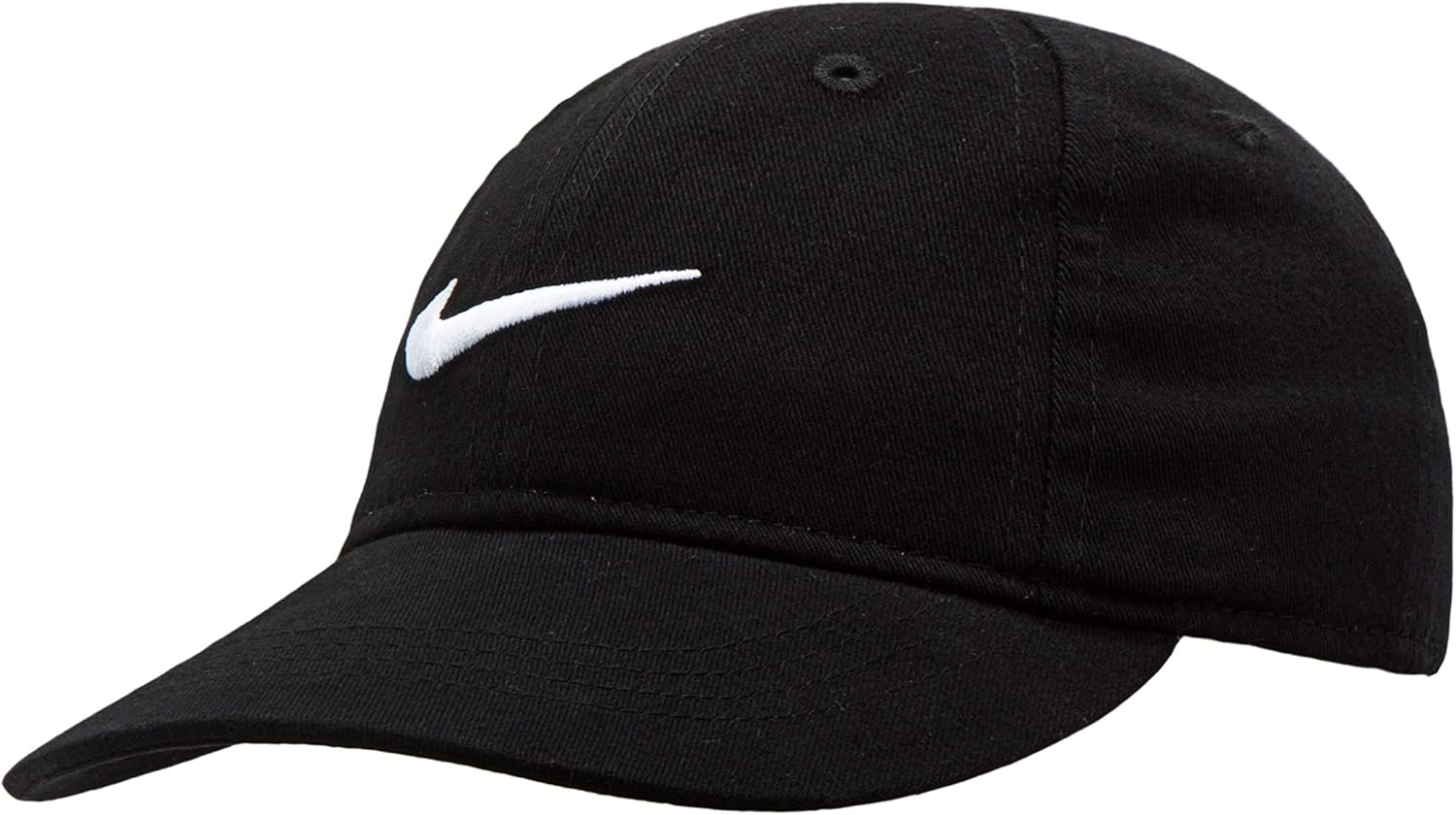Nike Little Boys Anthrazit gestickt Swoosh Cap (schwarz)