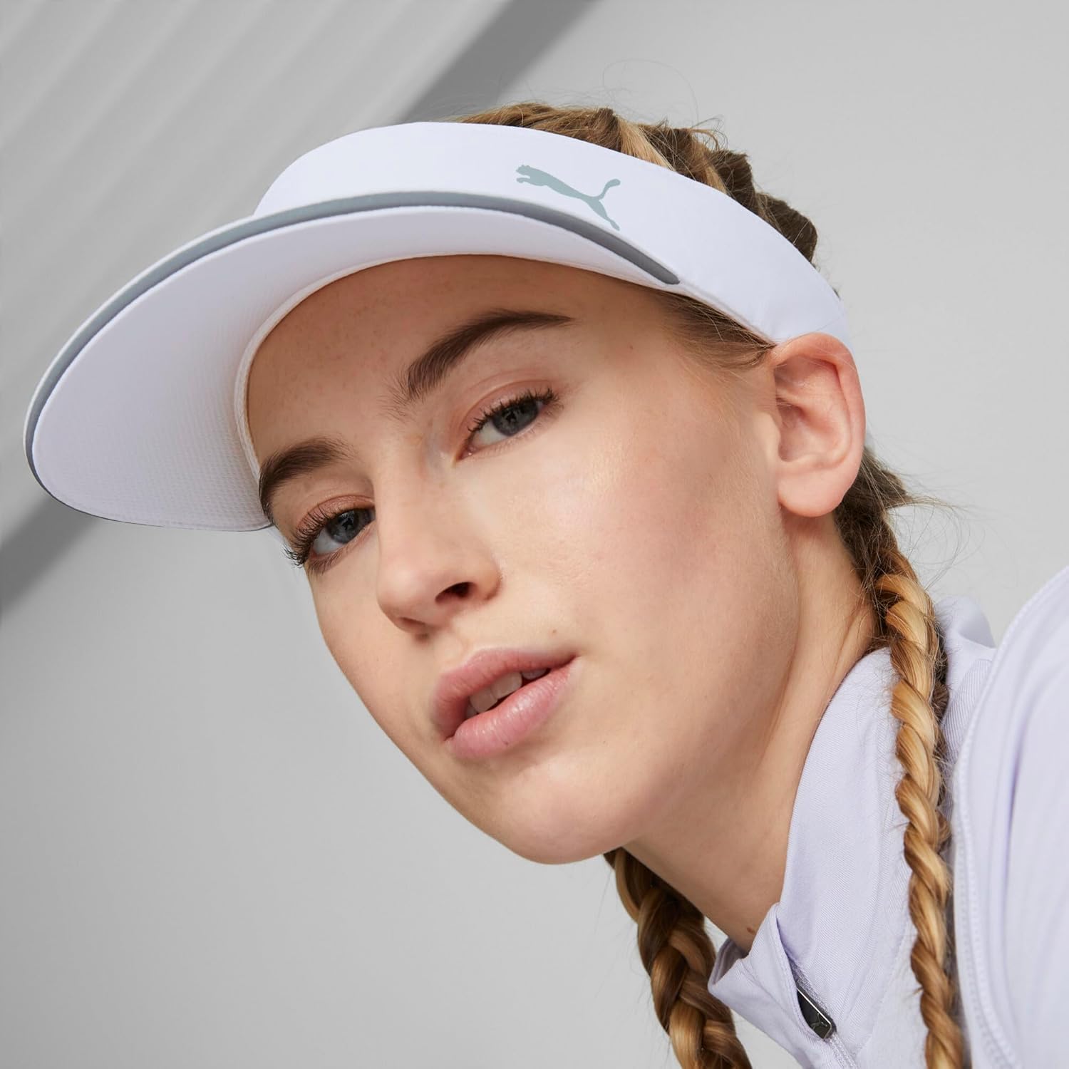 Puma unisex laufende Visierverschluss, Puma weiß, eine Größe EU – Bild 3