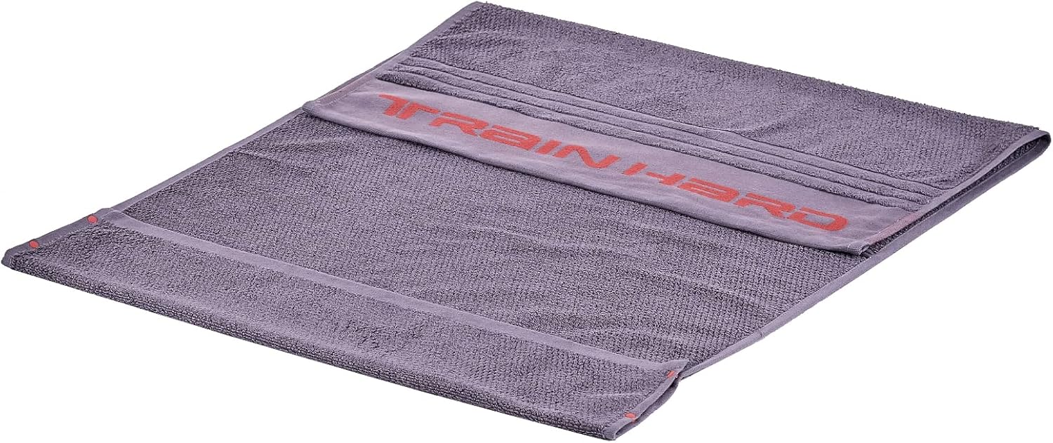 Sporttuch mit Umschlag 100% Baumwolle 130 x 64 cm mit Trainingsplakat – Bild 4