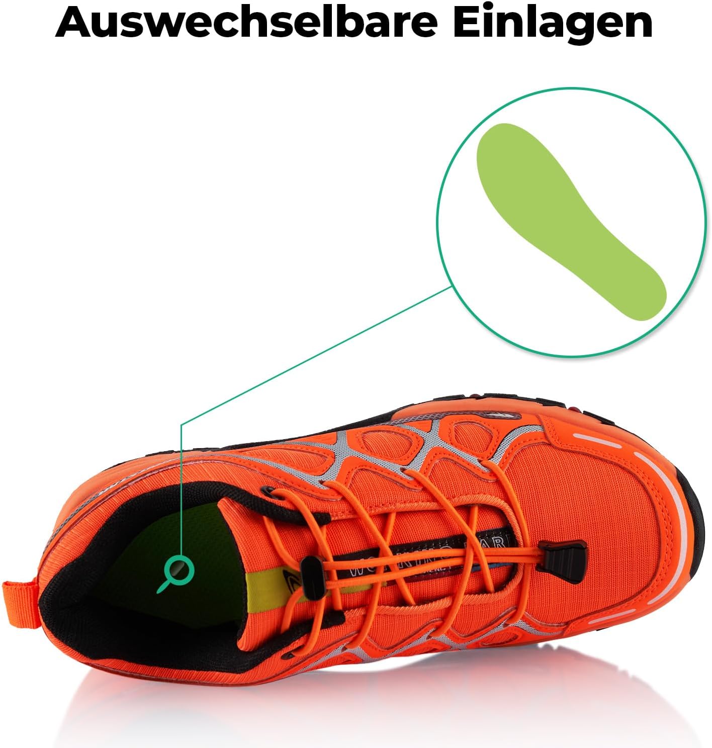 Footwear® Frauen / Herren -Wanderschuhe, atmungsaktive Trekkingschuhe – Bild 5