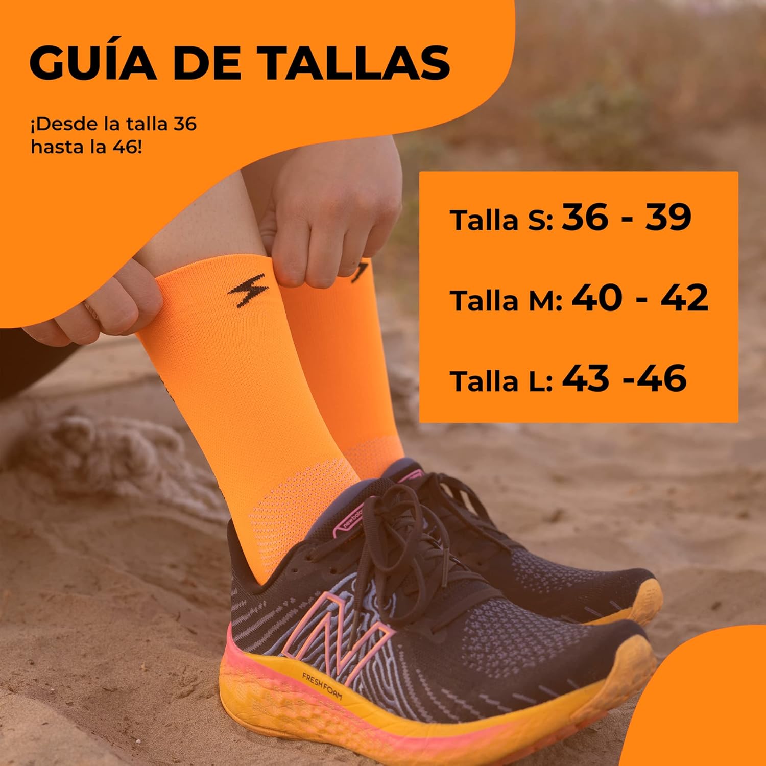 Technische Sportsocken atmungsaktive Drucksocken für Frauen Radsport Fitnessstudio funktionaler Triathlon – Bild 5