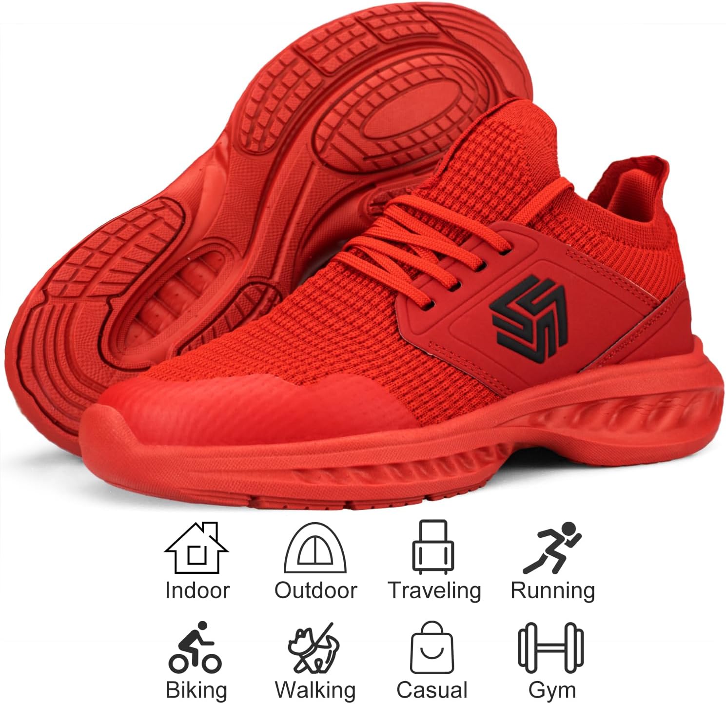 Giniros Damen-Sportschuhe, Laufschuhe, Trainer, für Laufen, Tennis, Wanderschuhe, Straßenlaufschuhe, Fitness, Joggen, leichtes, atmungsaktives, rutsches Schuhe, Freizeitschuhe – Bild 5