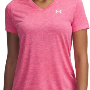 Under Armour Tech Twist Damen Kurzarm V-Ausschnitt T-Shirt