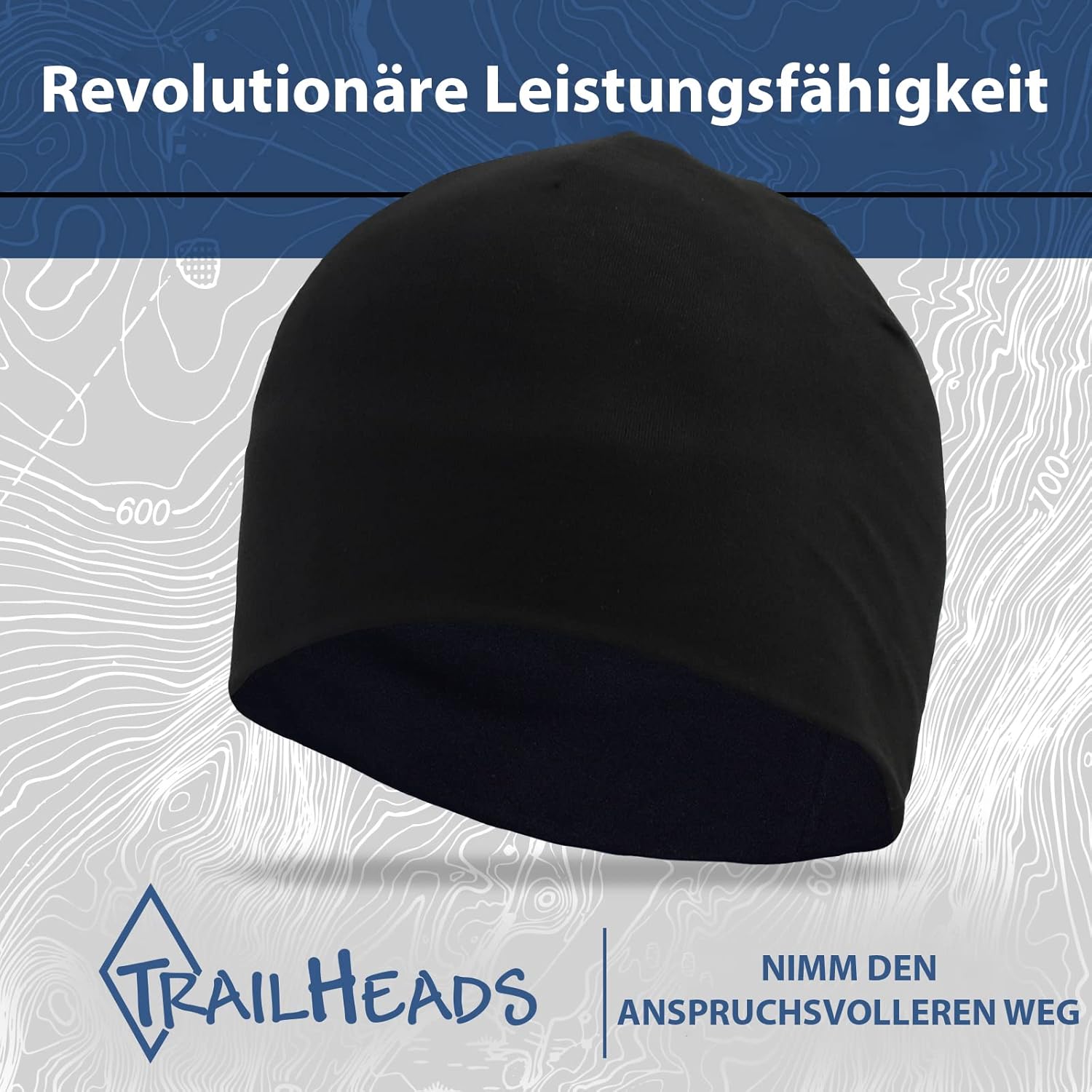 Trailheads Adrenaline -Serie Hut mit Loch für Braid Running Hut Frauen Sporthut mit reflektierenden Details – Bild 5