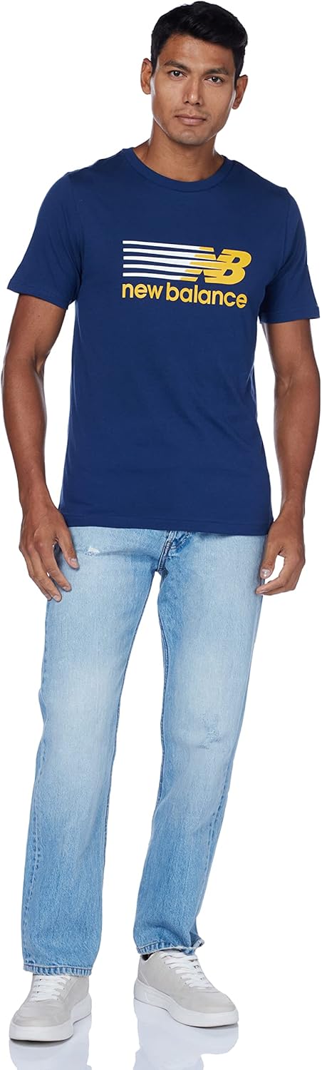New Balance Herren NB Sport Core Plus grafisches T-Shirt – Bild 5