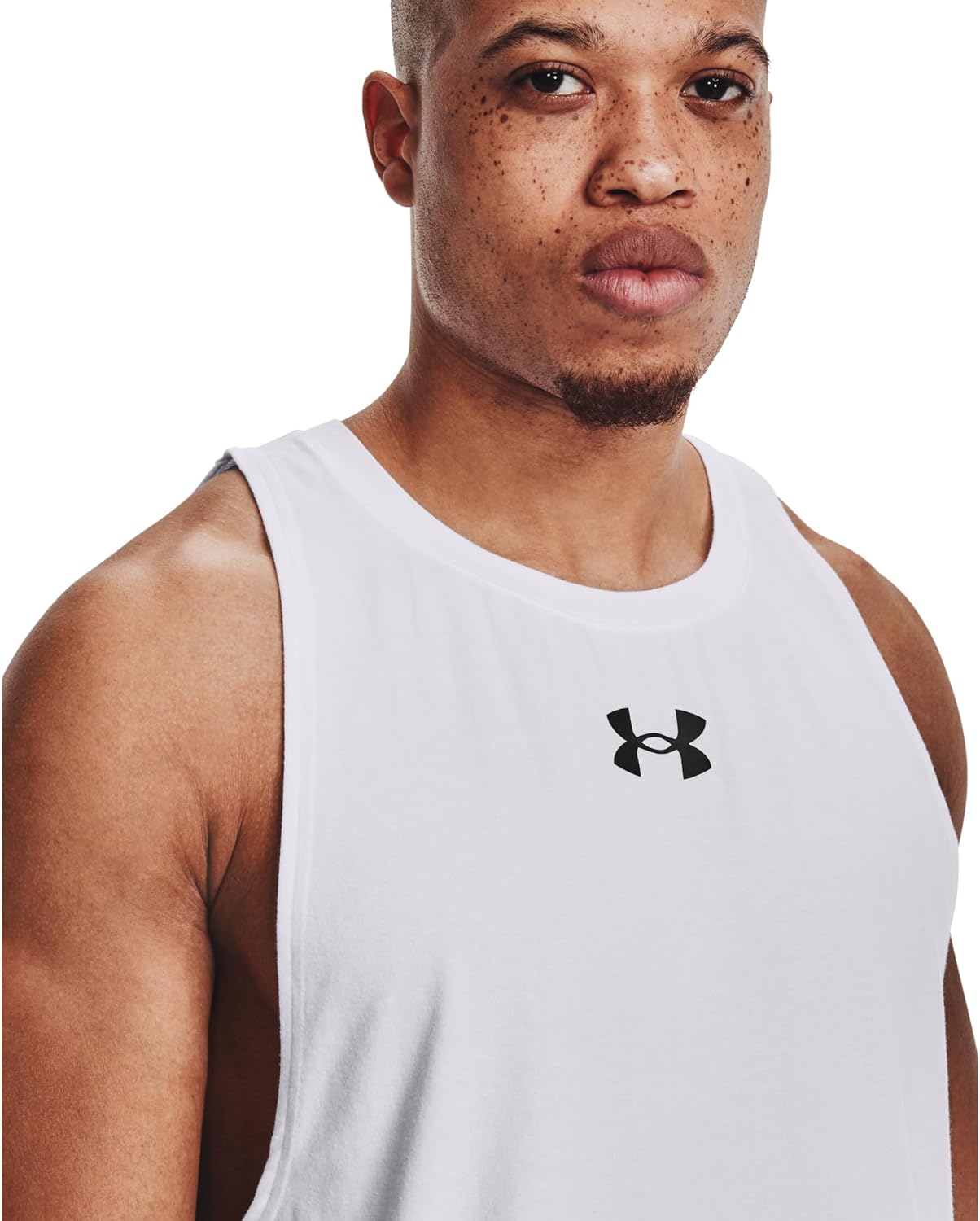 Under Armour Men's UA Baseline Cotton Tank T-Shirt – Bild 5