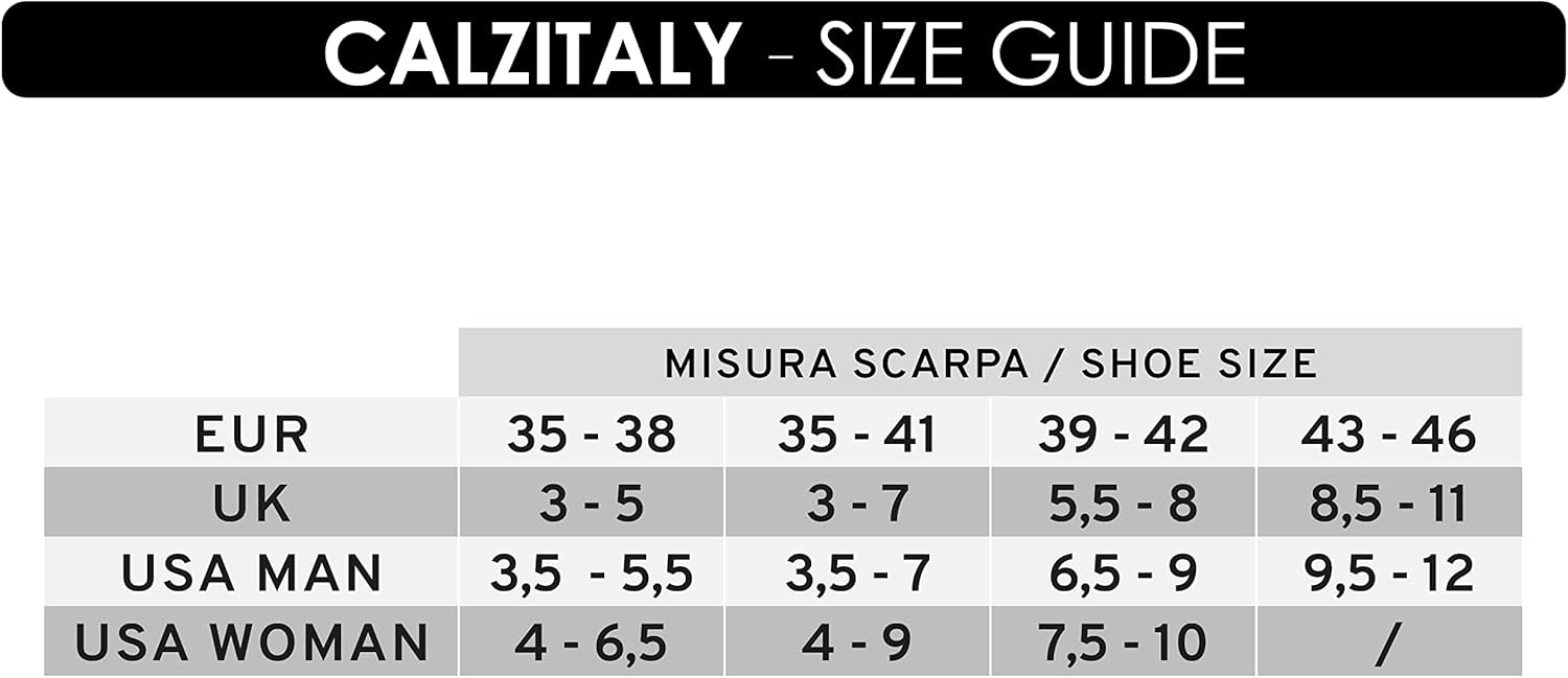 Calzitaly Pack von 2-3-4 Paar Unisex-Tennissocken, Padel Running Crossfit Fitness, atmungsaktive und Polsterung, Sportsocken für Männer und Frauen, hergestellt in Italien – Bild 8