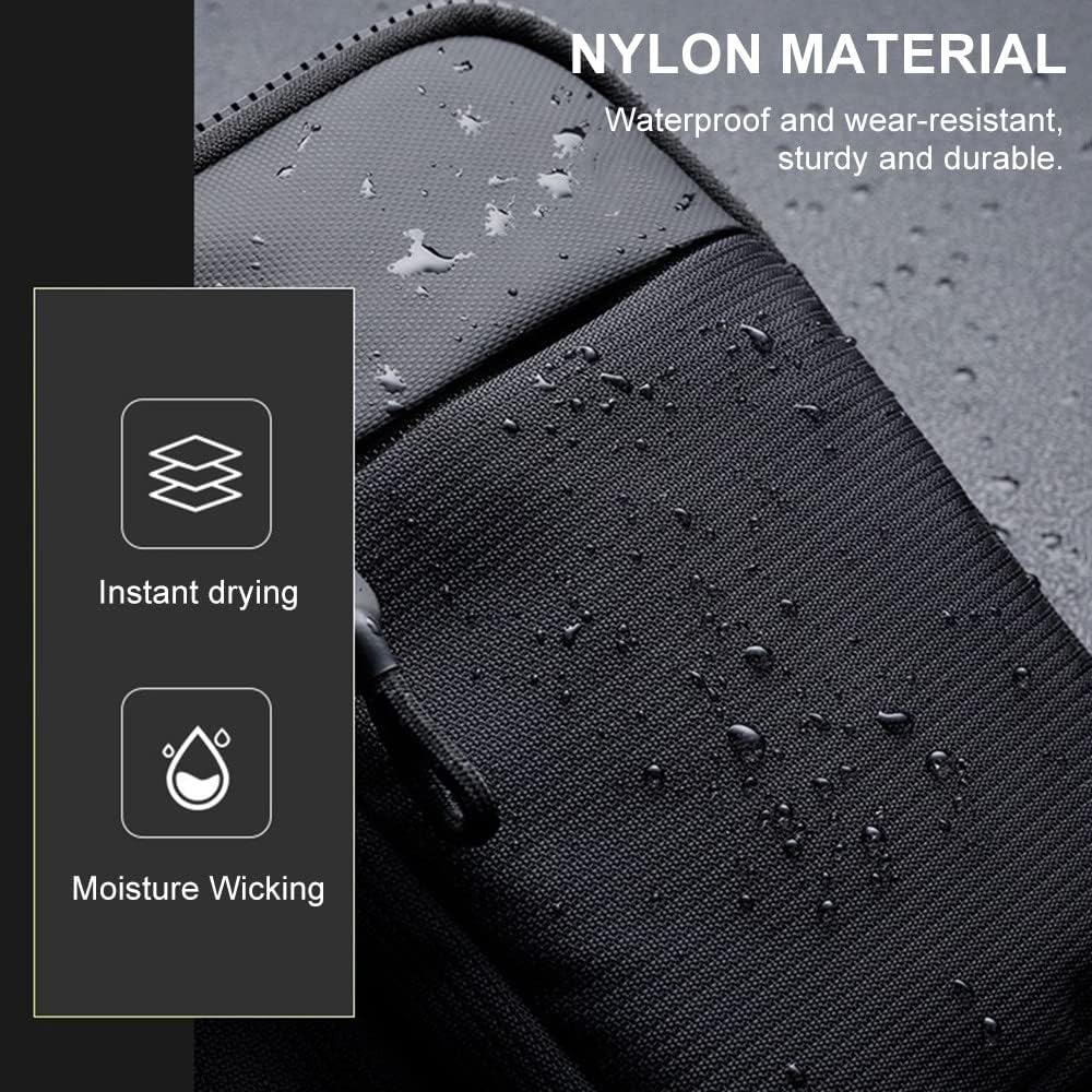 Dongker Sling Brust Crossbody Bag, wasserdichte Umhängetasche, Crossbody -Bag -Rucksack für Männer und Frauen, die im Freien im Freien wandern – Bild 4