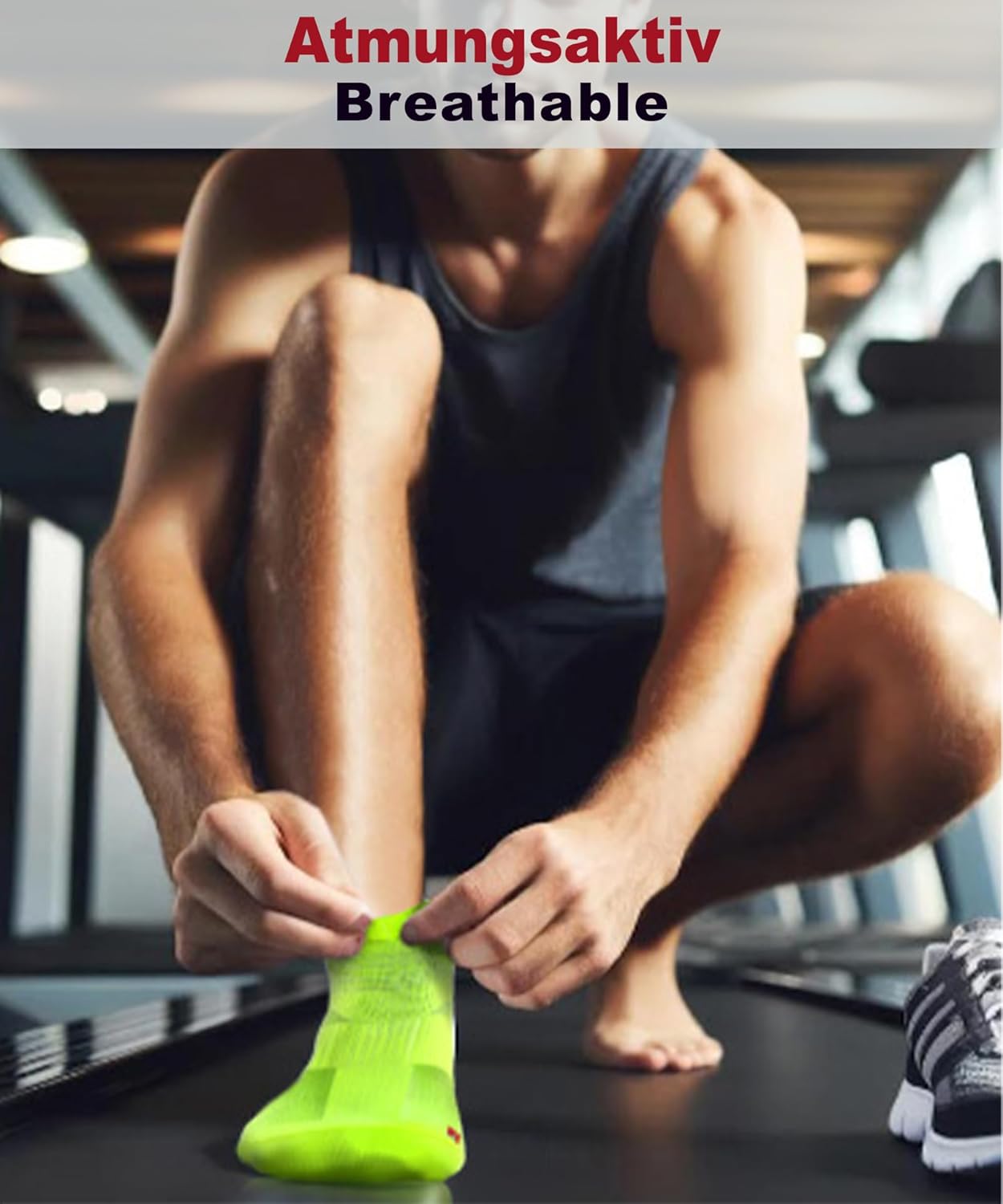 Sesto Senso 4 oder 8 Paar Sportsocken laufen Socken Viertel Männer Frauen Frauen – Bild 3