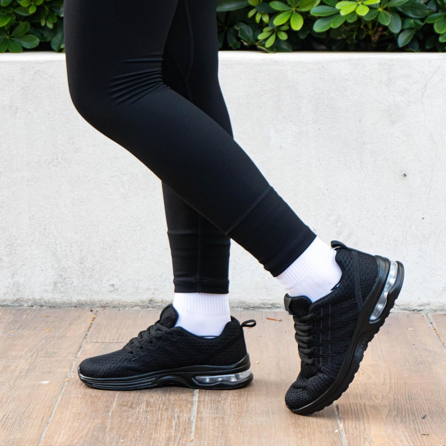 Hitmars Laufschuhe Damen Sportschuhe Turnschuhe Straßenlaufschuhe Joggingschuhe Atmungsaktiv Leichtgewichts Mesh rutschfeste Sneaker EU 36-42 – Bild 6