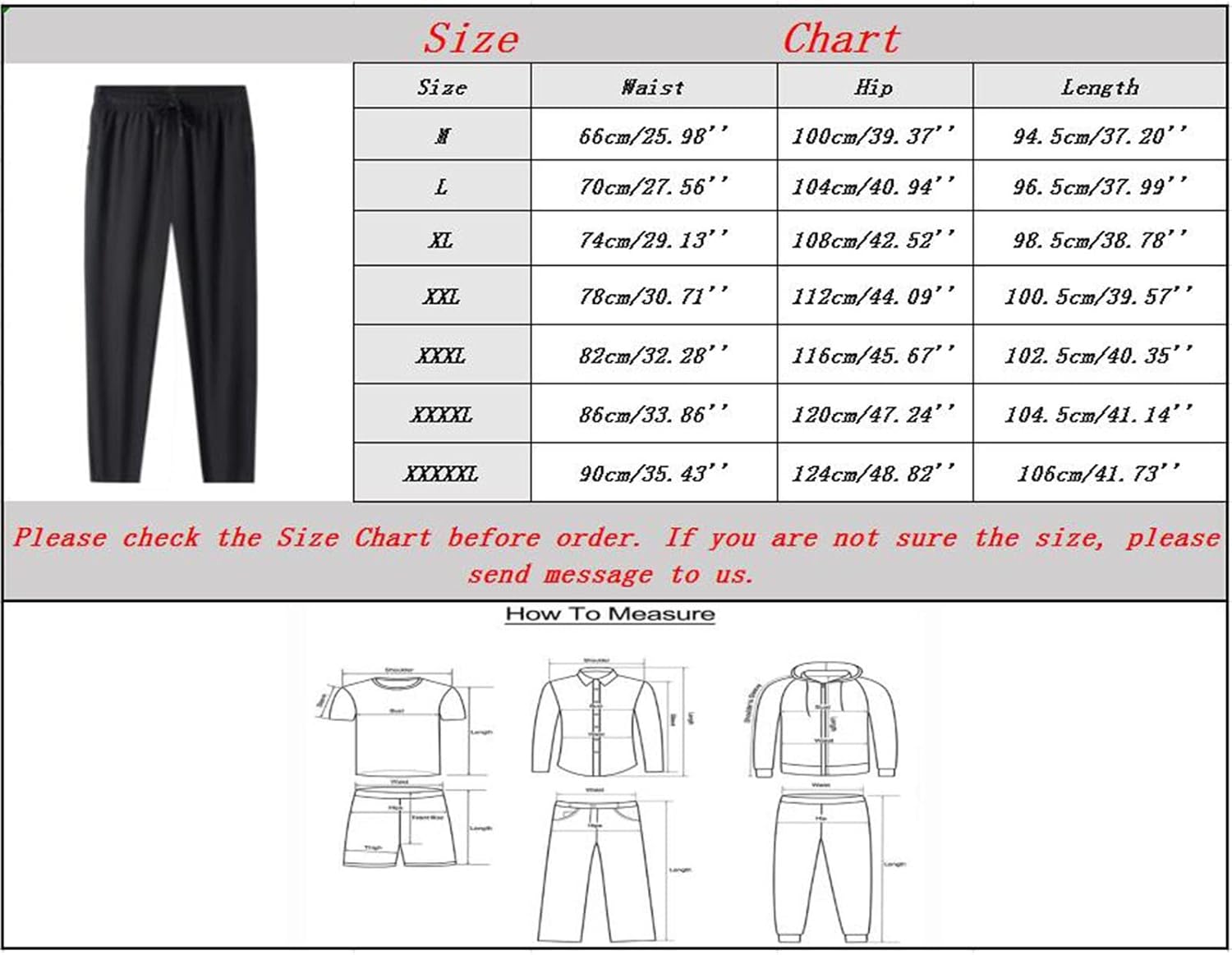 Generisch Sporthose Herren Lang Outdoorhose Herren Sommer Leicht Hosen Herren Mit Taschen Freizeithose Herren Eiskalt Stoffhose Männer Atmungsaktiv Jogginghose Männer Schmale Trainingshose Herren – Bild 3