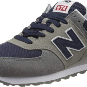 Neues Gleichgewicht 574V2 Herren -Trainer, Rot, Großbritannien Größe 5 – Grau – 45 EU