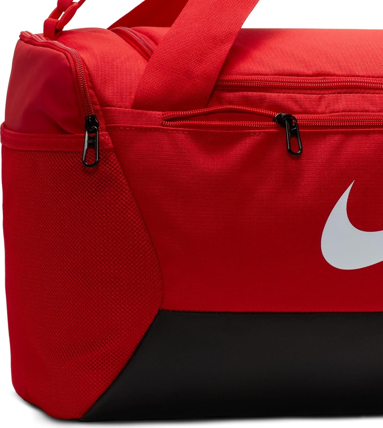 Nike Brasilia DM3976 Trainingsbeutel (klein, 41 Liter), Universität rot/Schwarz/Weiß, Sport, Sport – Bild 4