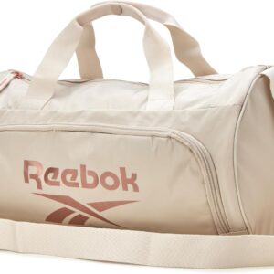 Reebok Mini-Reisetasche – Uni kleine Sport- und Reisetasche – leichte Sporttasche für Damen und Herren, Beige, Einheitsgröße, Easton/Kellan Duffle