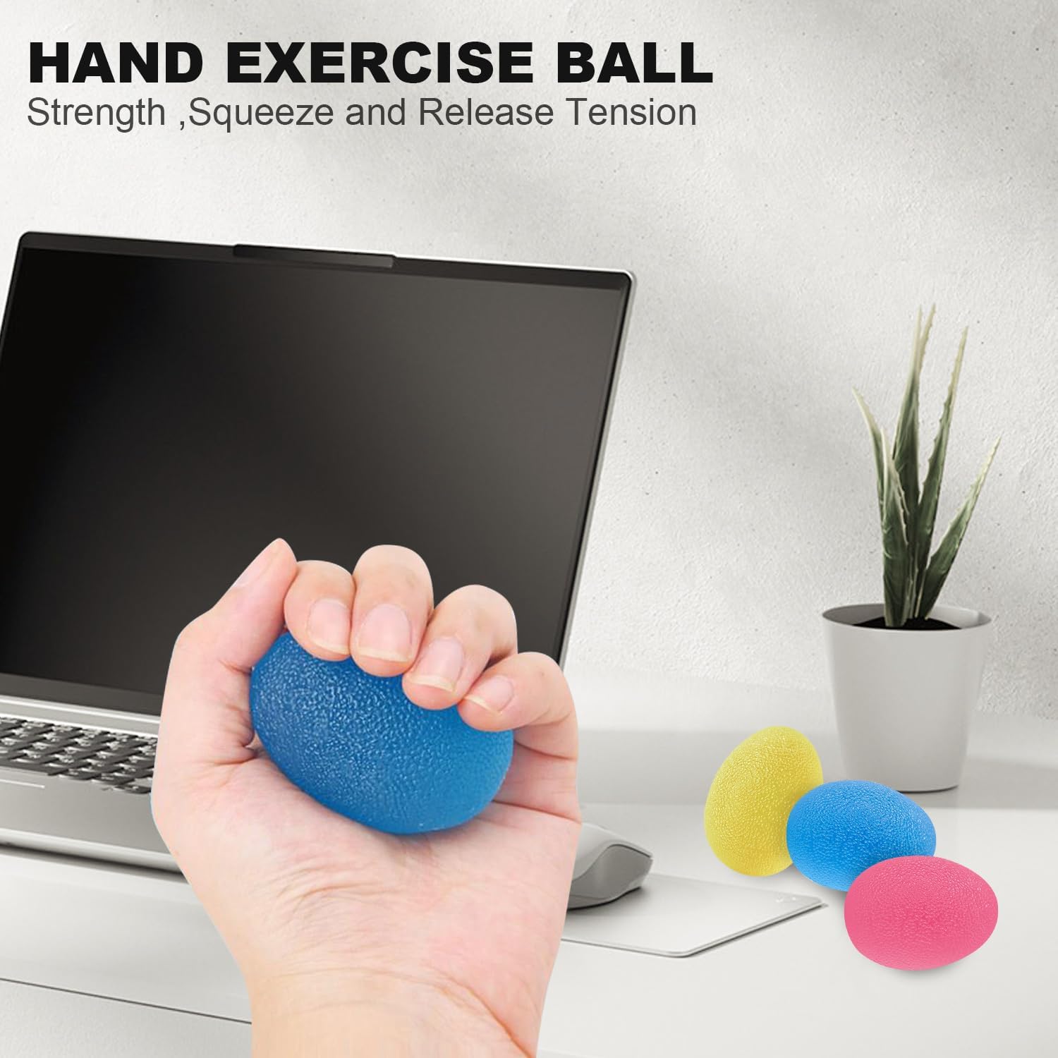 Premium -Finger -Trainer Kletterkugel Hand Training Hand Trainer Set Hand Grip Trainer Stärkener Finger Training Grip Bälle – Bild 7