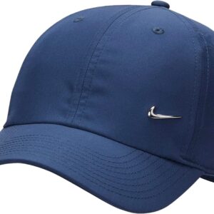 Nike Club Dri-Fit Cap, Marine/Silber