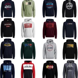 JACK & JONES Kapuzenpullover 3er Mix Pack Hoodie Fugu18 Sweat Shirt Herren Baumwollmix
