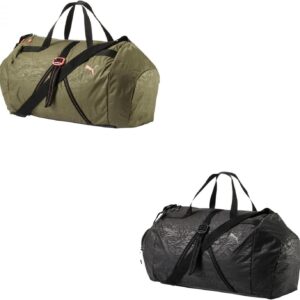 Puma fit bei Sports Duffle Sports Bag schwarz – Silber