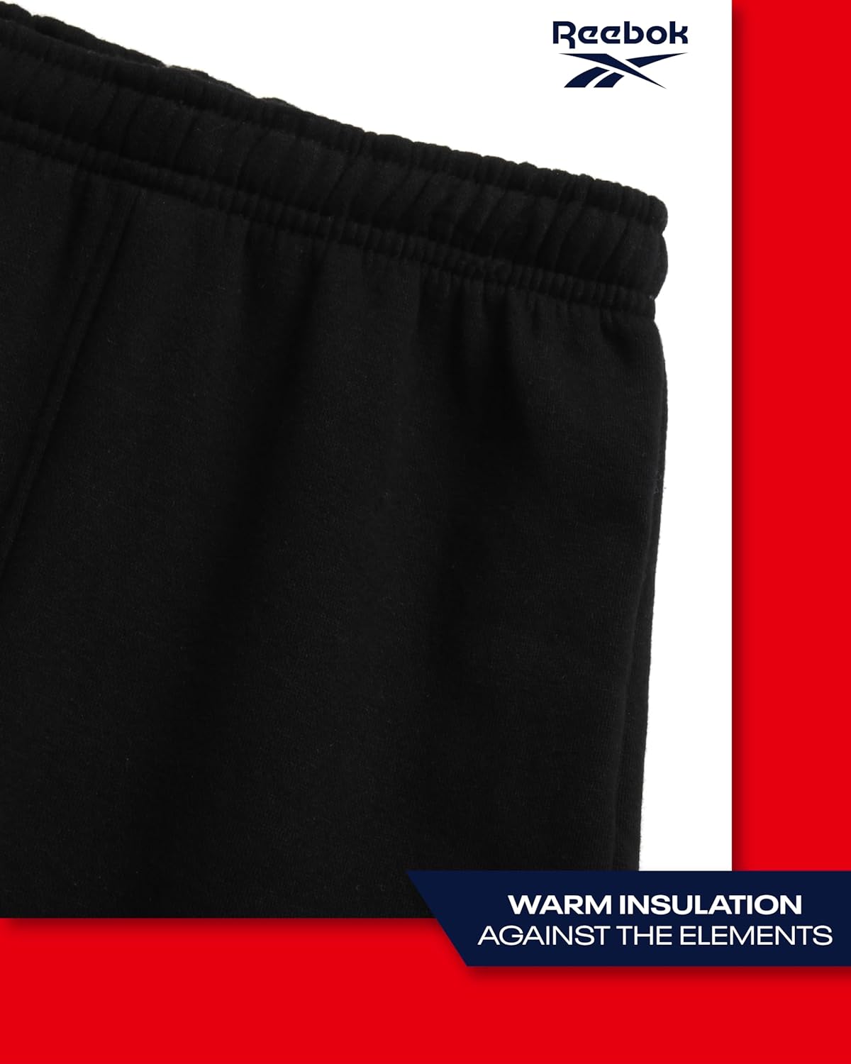 Reebok Boys Jogging Bottoms - Soft Fleece Jogging Bottoms für Jungen - Stylish Classic Fit Boys mit Taschen 36-44 – Bild 4