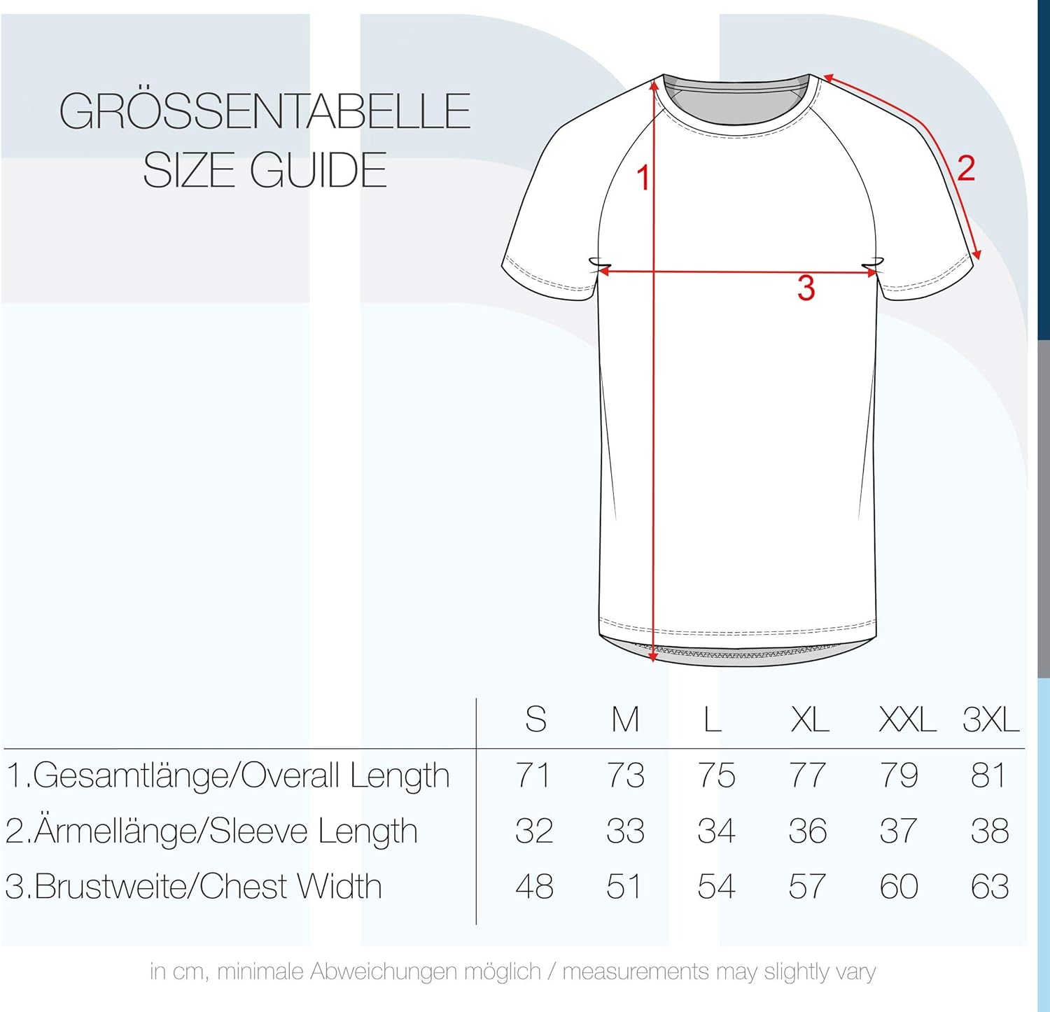 ! Solides T-Shirt von Cahil-Männern mit Crew-Hals und Tarnmuster – Bild 6