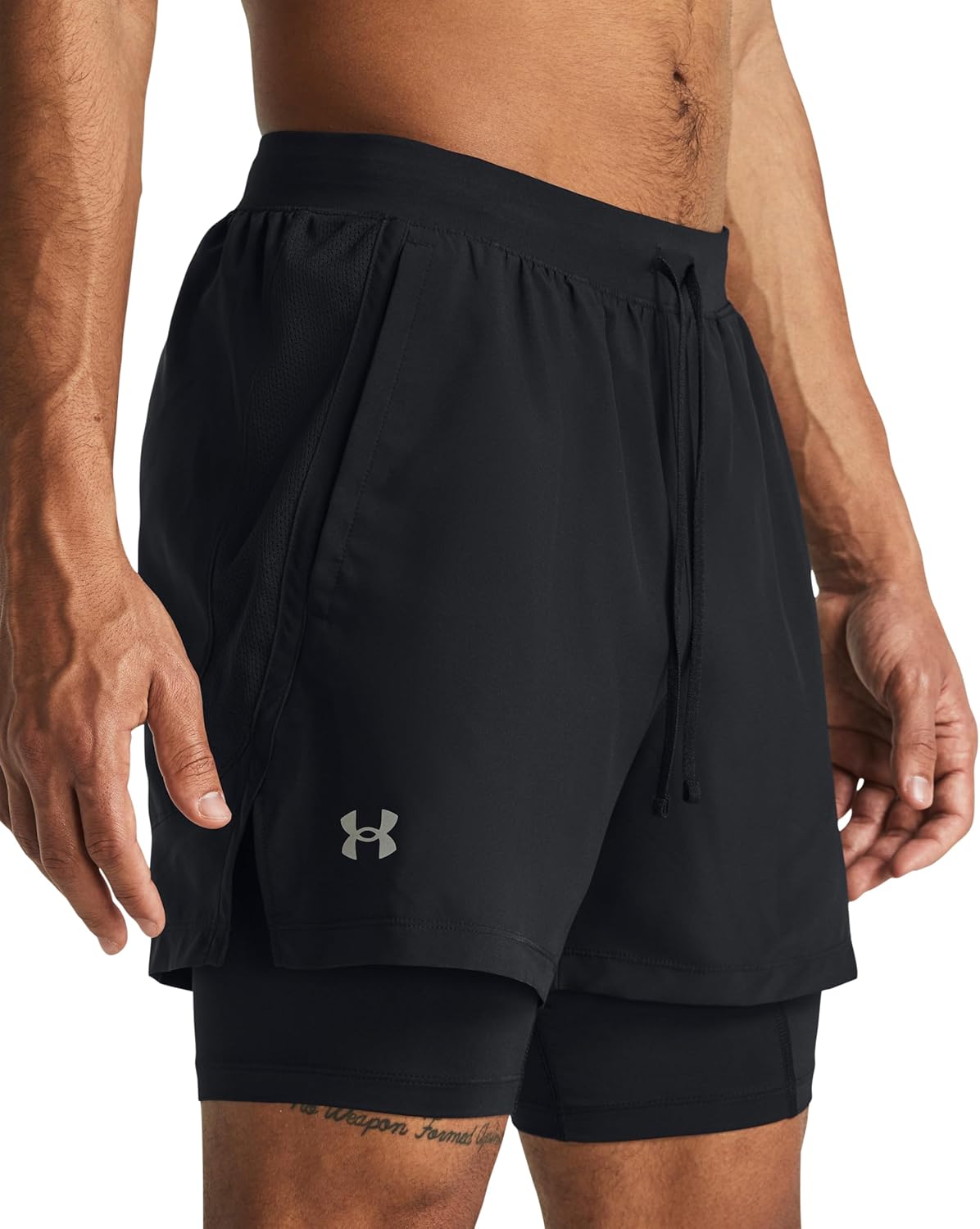 Under Armour Herren-Start 5 Zoll 2-in-1-Shorts – Bild 5
