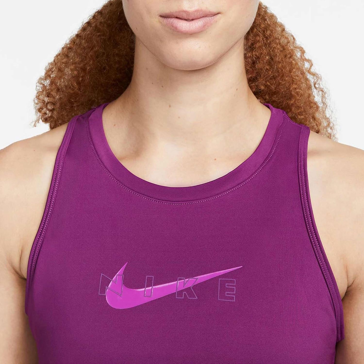 Nike One Damen -Tanktop - M, lila, m – Bild 3